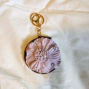 Flower Keychain Compact